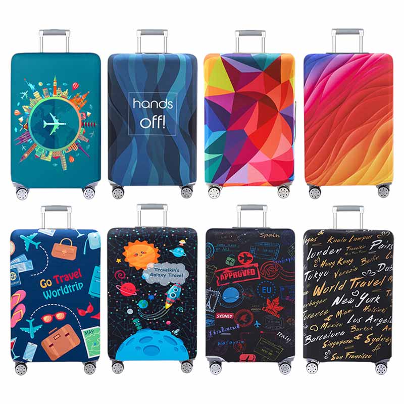 CBEC02 Custom Luggage Wrap Covers Printing Singapore -B